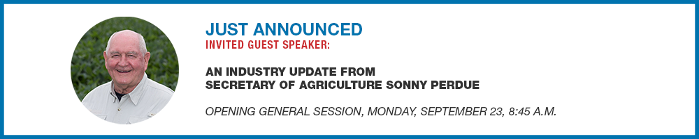 Sonny Perdue, Secretary of Agriculture, USDA