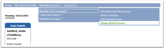 1095-B Screenshot 1